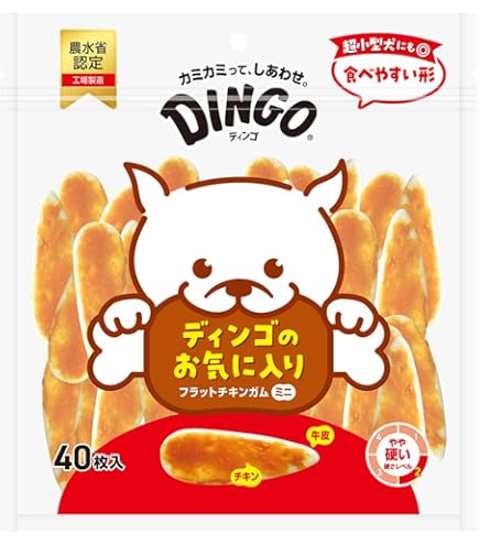 スマートボーン　ディンゴ　犬用　ガム　おやつ　小型犬　超小型犬　成犬 Amazon.co.jp: ディンゴ (Dingo) 犬 おやつ フラットチキンガム 8枚入